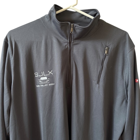 SCOTTEVEST 1/4 ZIP TOP LOGO LIGHTWEIGHT ATHLETIC SUN VALLEY ALLEN & CO M1 XXL - Picture 3 of 12